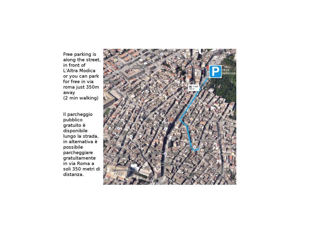 דירות L'Altra Modica Locazione Turistica מראה חיצוני תמונה